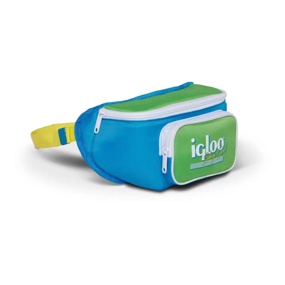 00066059-Igloo - Retro Fanny Pack Cooler Bag  - Blue