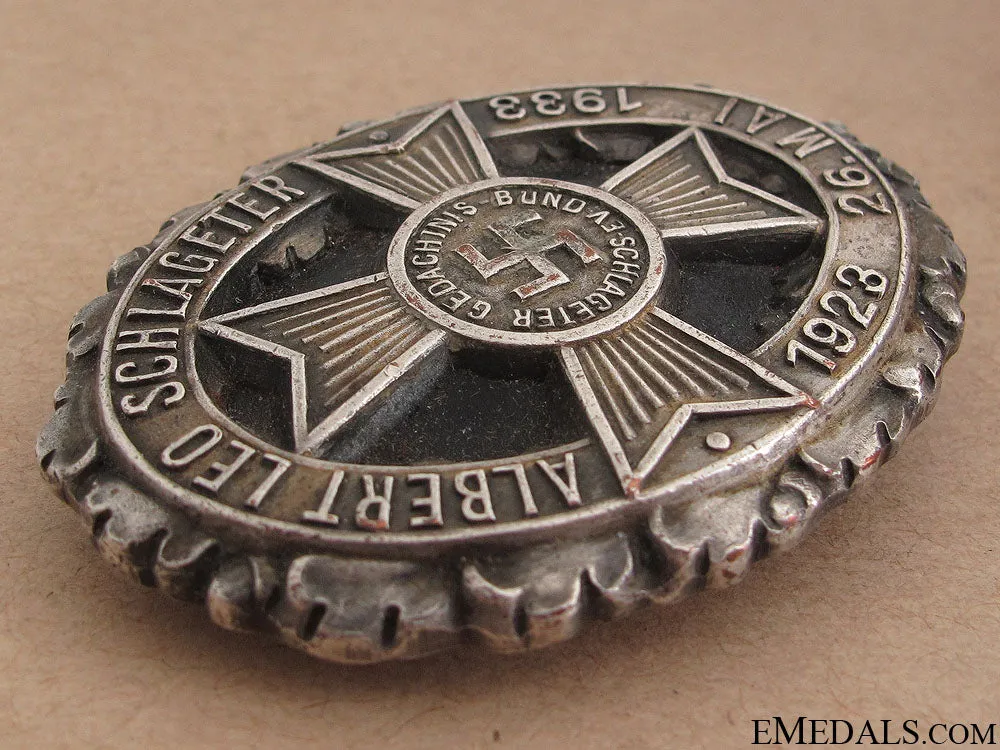 10 Year Schlageter Memorial Award 1923-33