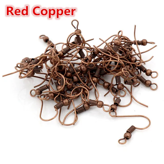100pcs/lot 20x17mm DIY Earring Findings Hooks