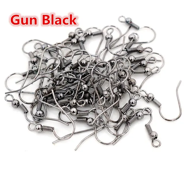 100pcs/lot 20x17mm DIY Earring Findings Hooks