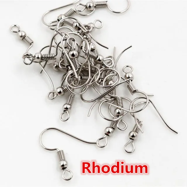 100pcs/lot 20x17mm DIY Earring Findings Hooks