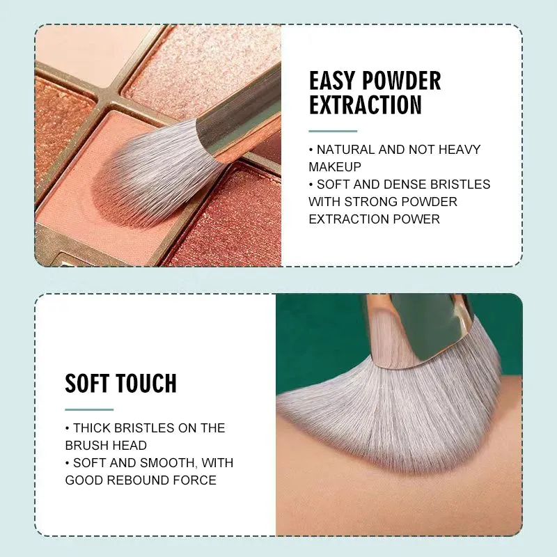 14-Piece Vegan Makeup Brush Set
