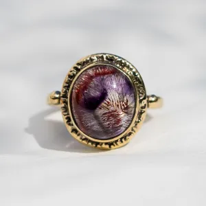 14k Gold Super Seven Ring
