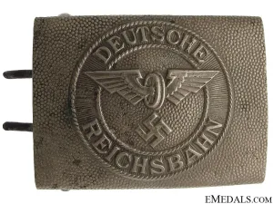 1935 Railway Police Em Buckle