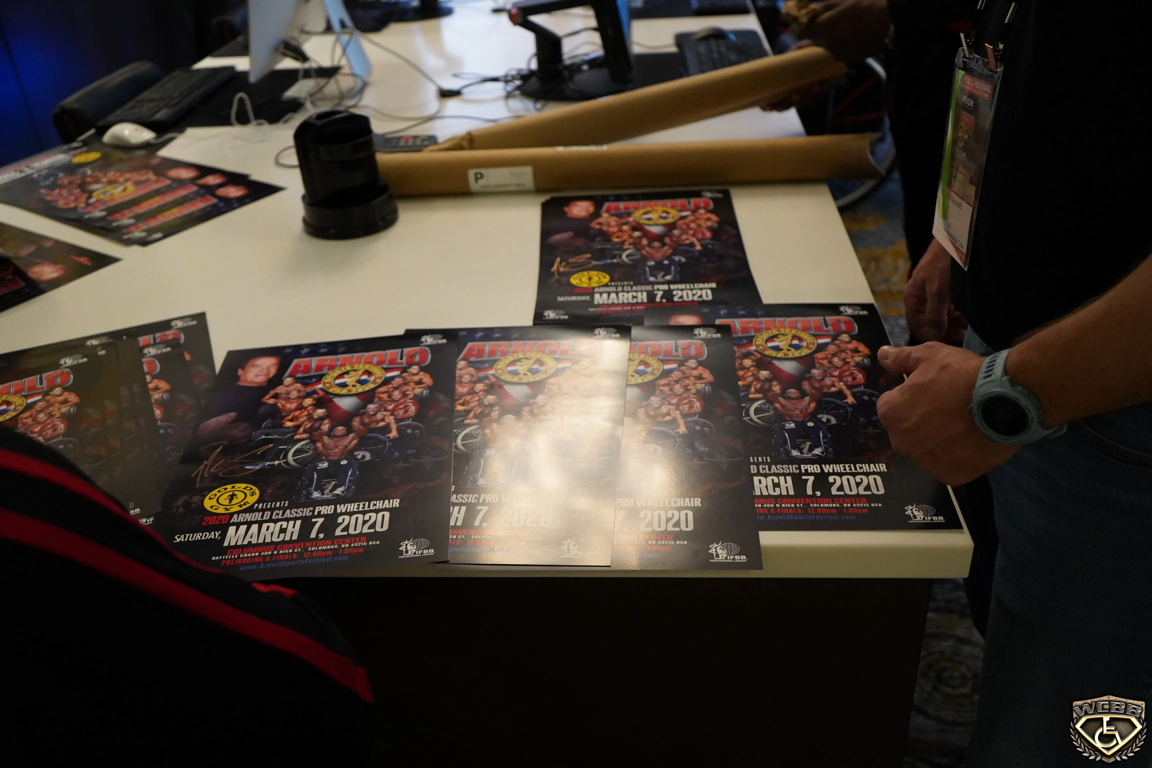 2020 Arnold Classic Pro Wheelchair - 11x17 Signed Posters