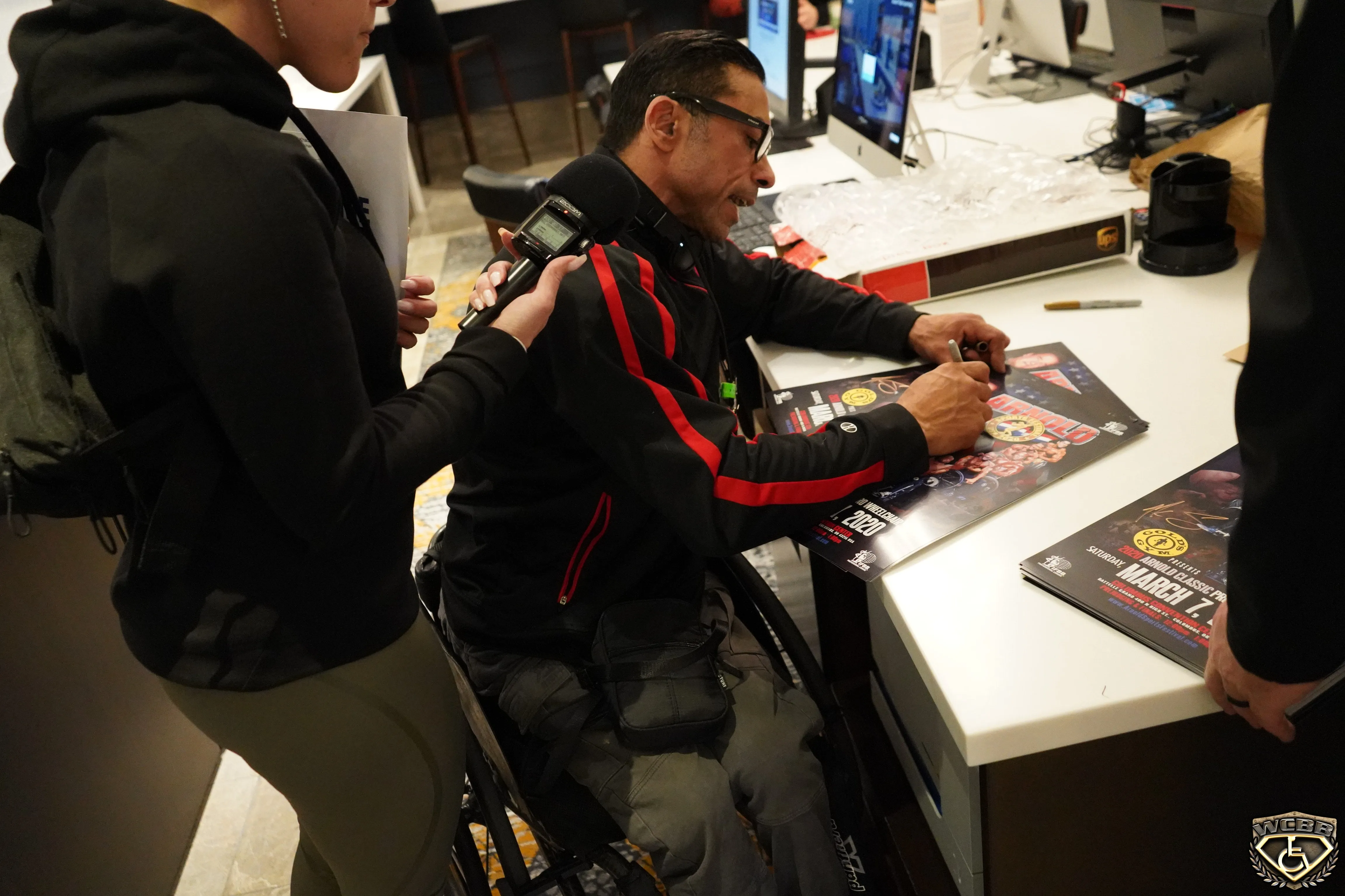2020 Arnold Classic Pro Wheelchair - 11x17 Signed Posters
