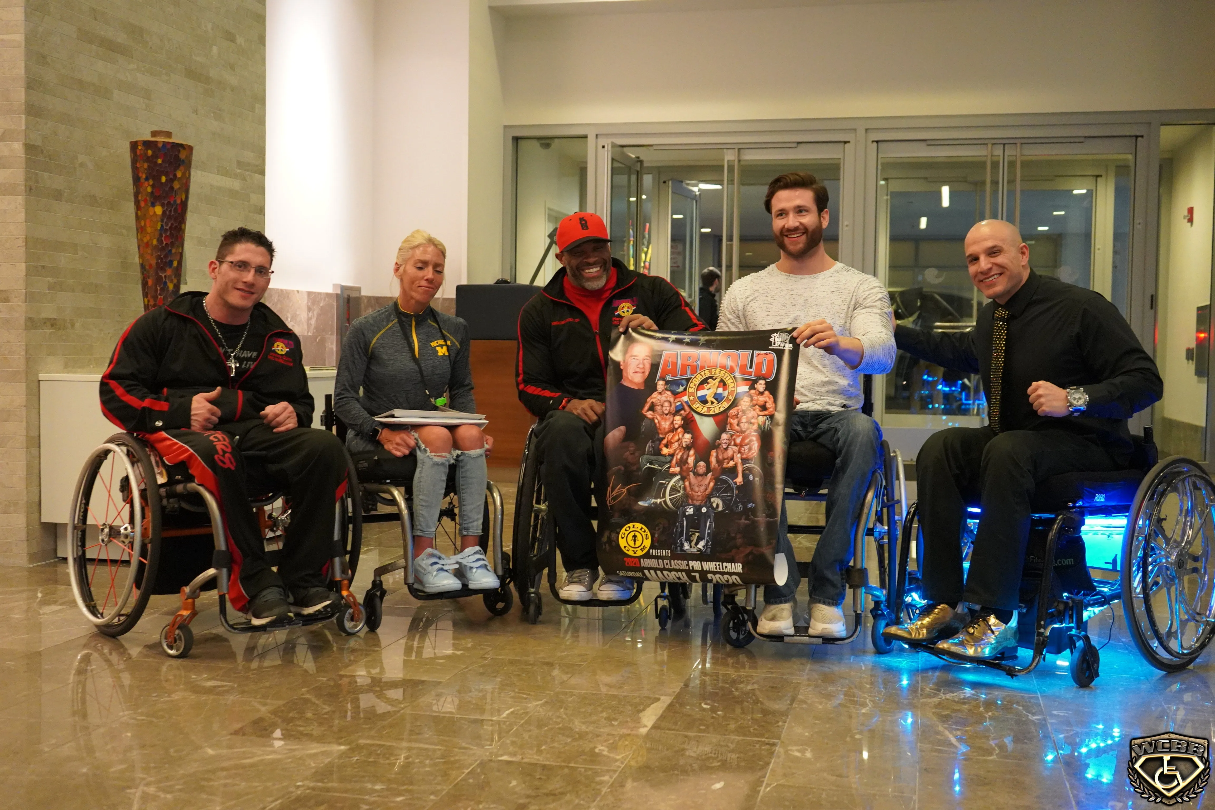 2020 Arnold Classic Pro Wheelchair - 11x17 Signed Posters