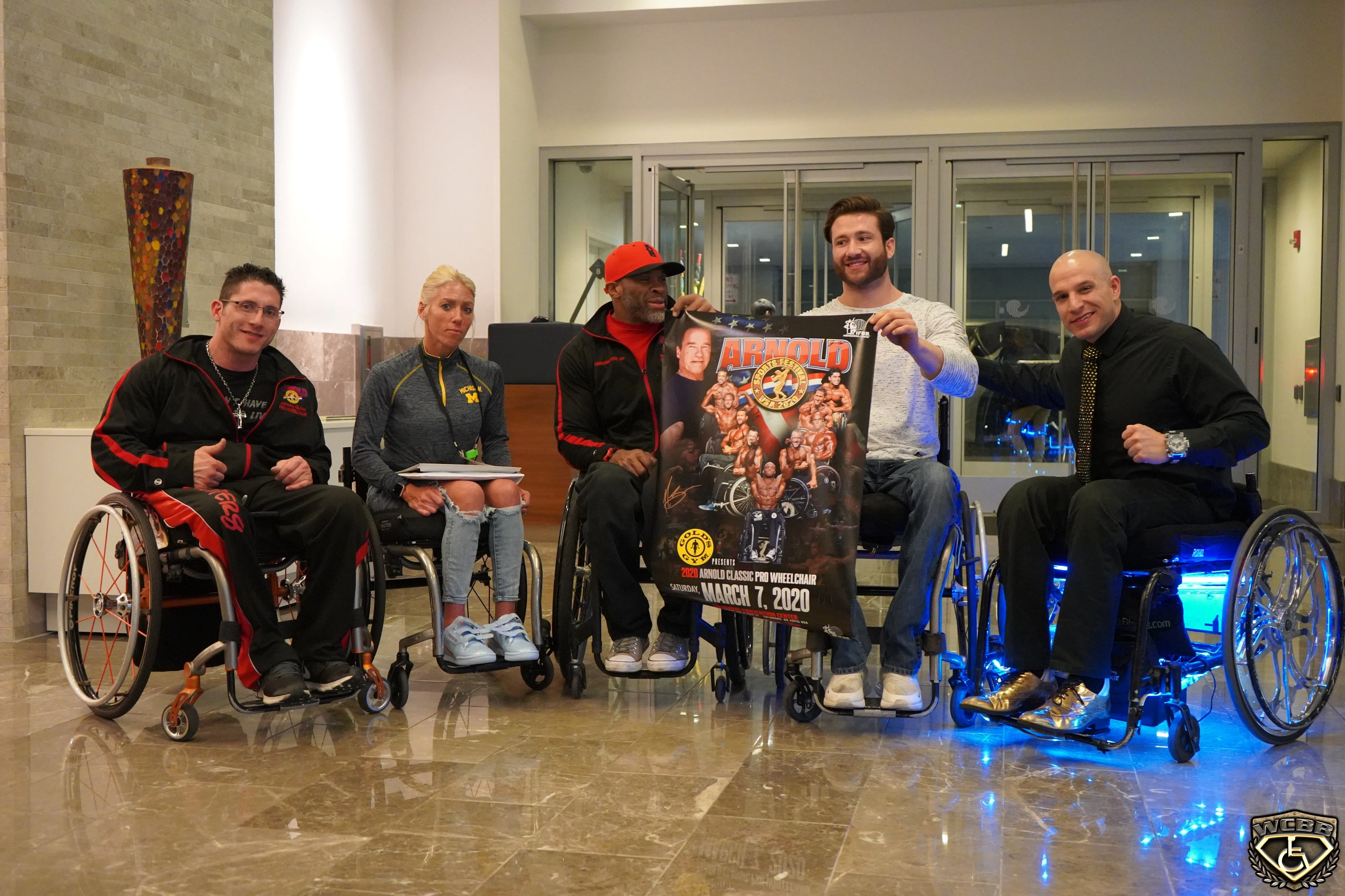 2020 Arnold Classic Pro Wheelchair - 11x17 Signed Posters