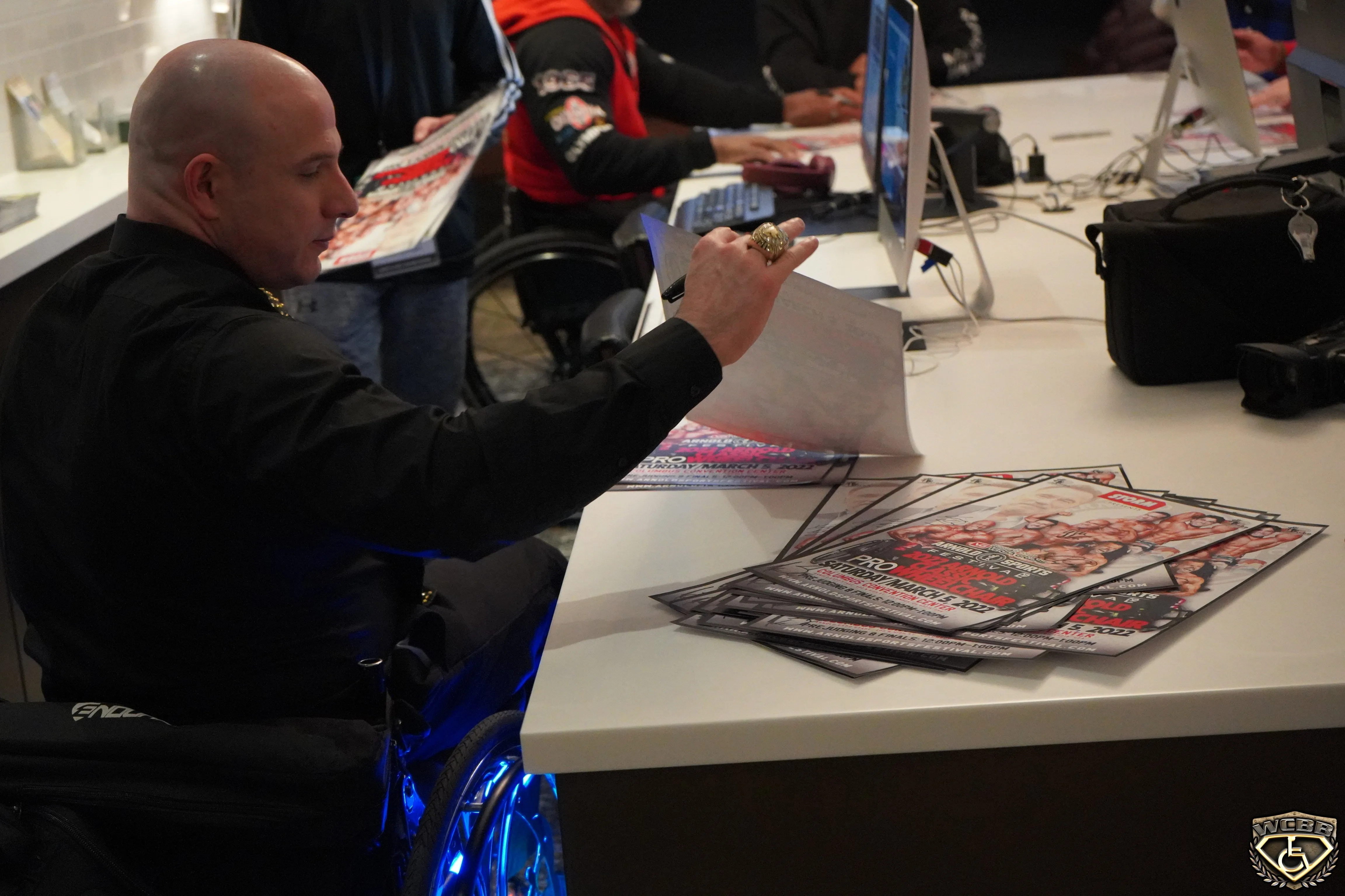 2022 Arnold Classic Pro Wheelchair - 11x17 Signed Posters