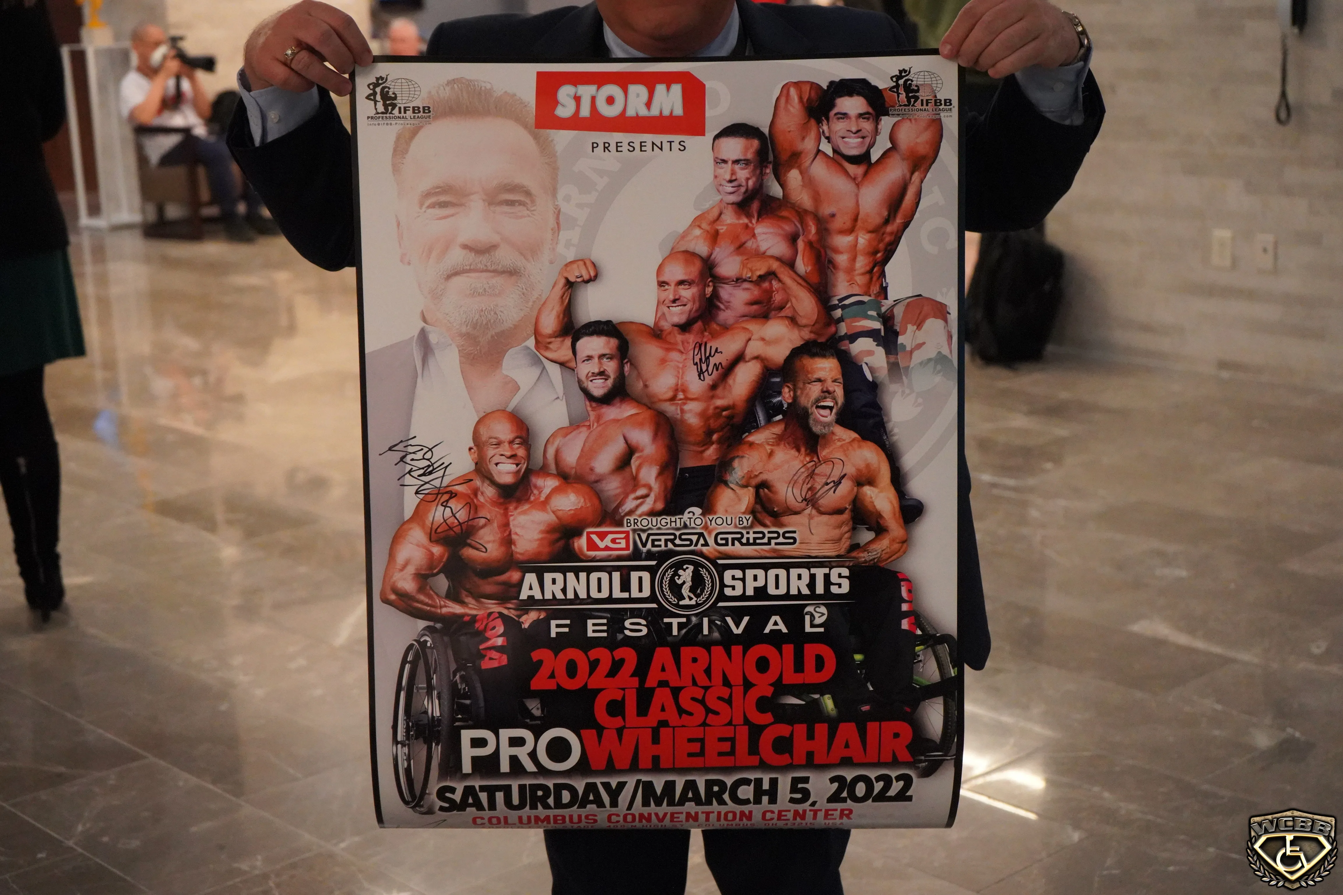 2022 Arnold Classic Pro Wheelchair - 11x17 Signed Posters