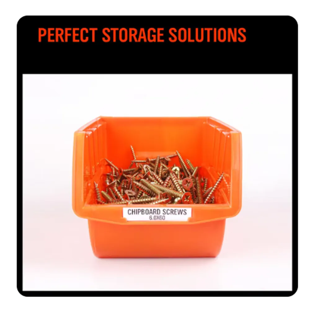 8-Piece Durable Stackable Wall Mount Tools Organizer