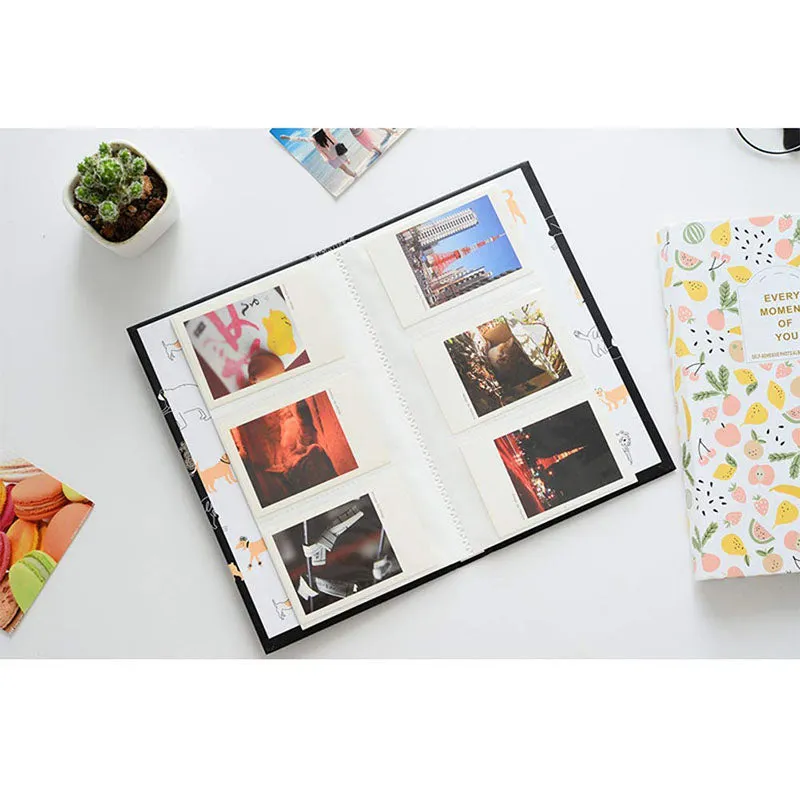 84 Pockets Mini Photo Album for Fujifilm Instax Mini 7s 8 8  9 25 26 50s 70 90 Instant Camera - Dark Blue