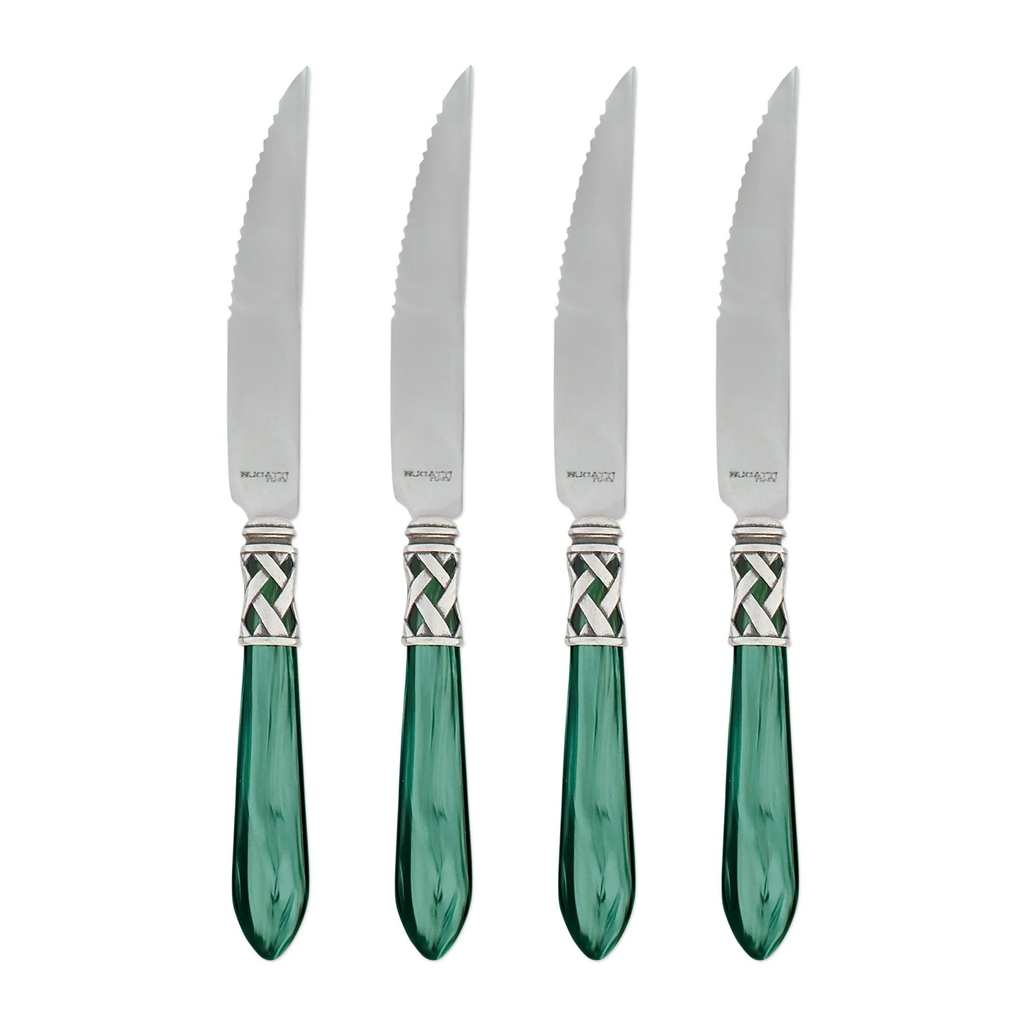 Aladdin Antique Green Steak Knives (Set of 4)