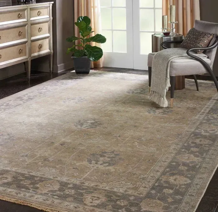 Aldora ALD07 Pewter Rug