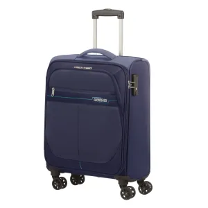 American Tourister Deep Dive Spinner Suitcase 55cm Navy