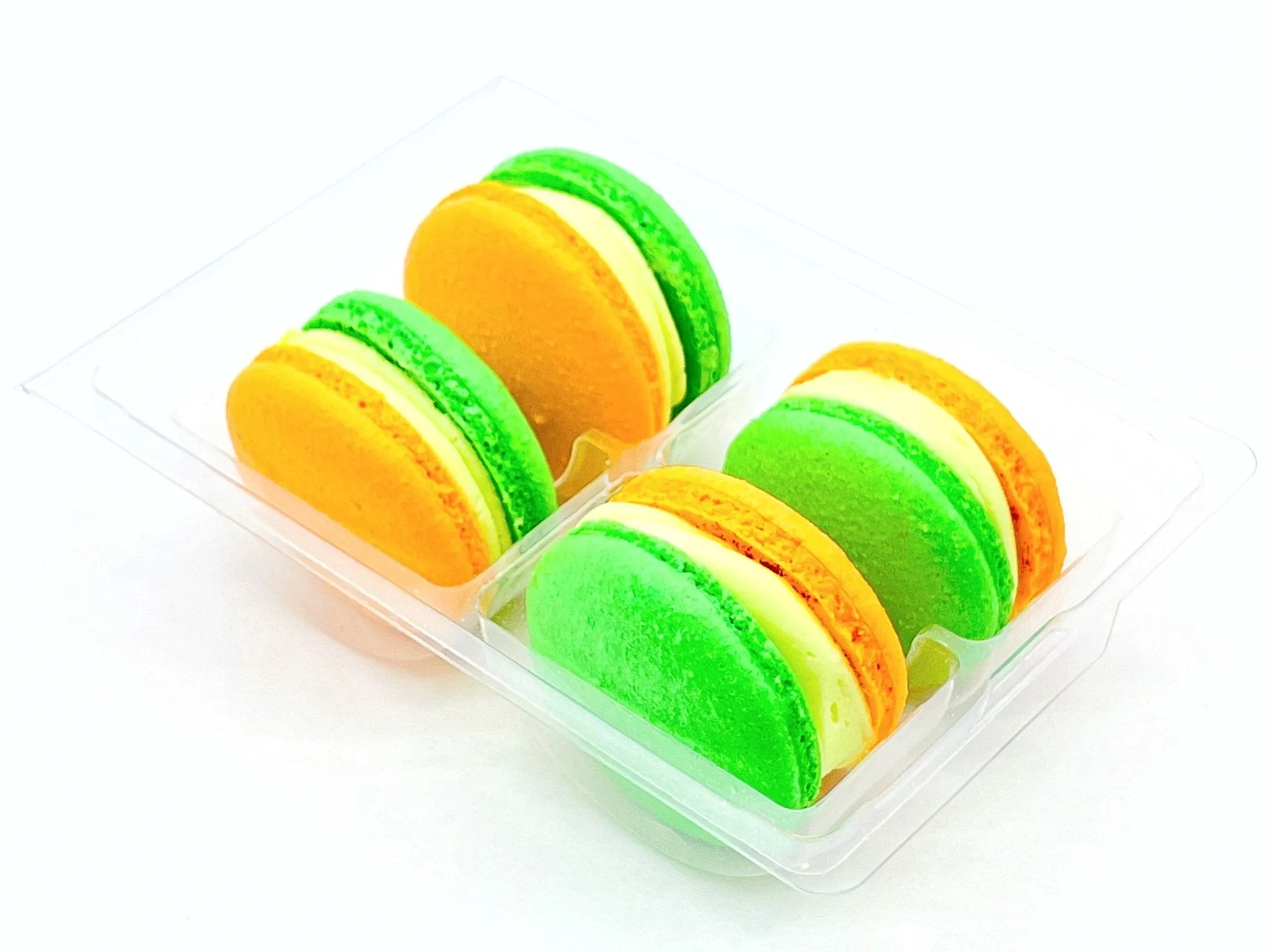 Apple Apricot Vegan Macarons