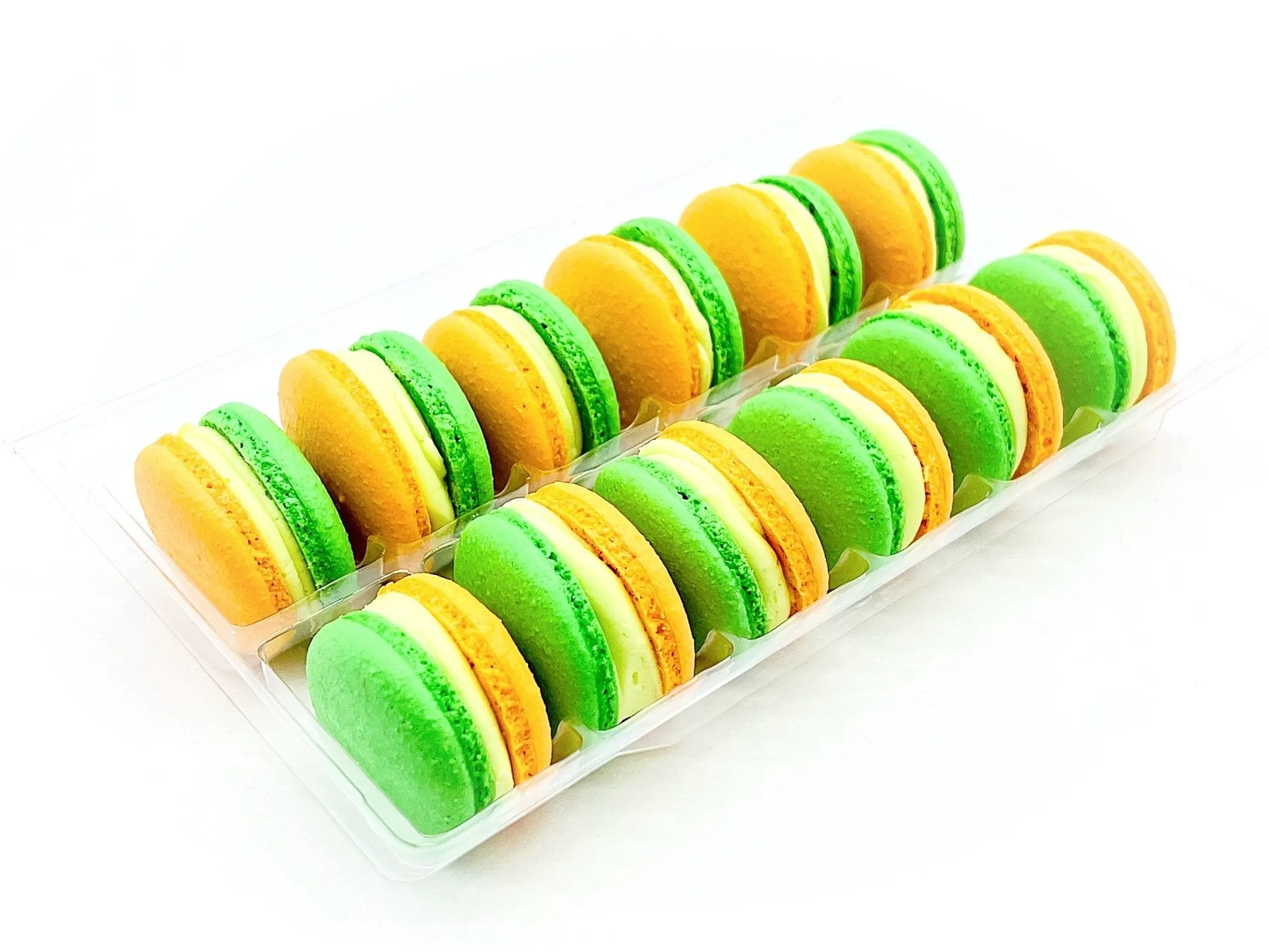 Apple Apricot Vegan Macarons