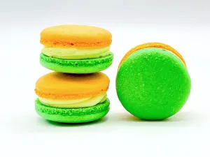 Apple Apricot Vegan Macarons