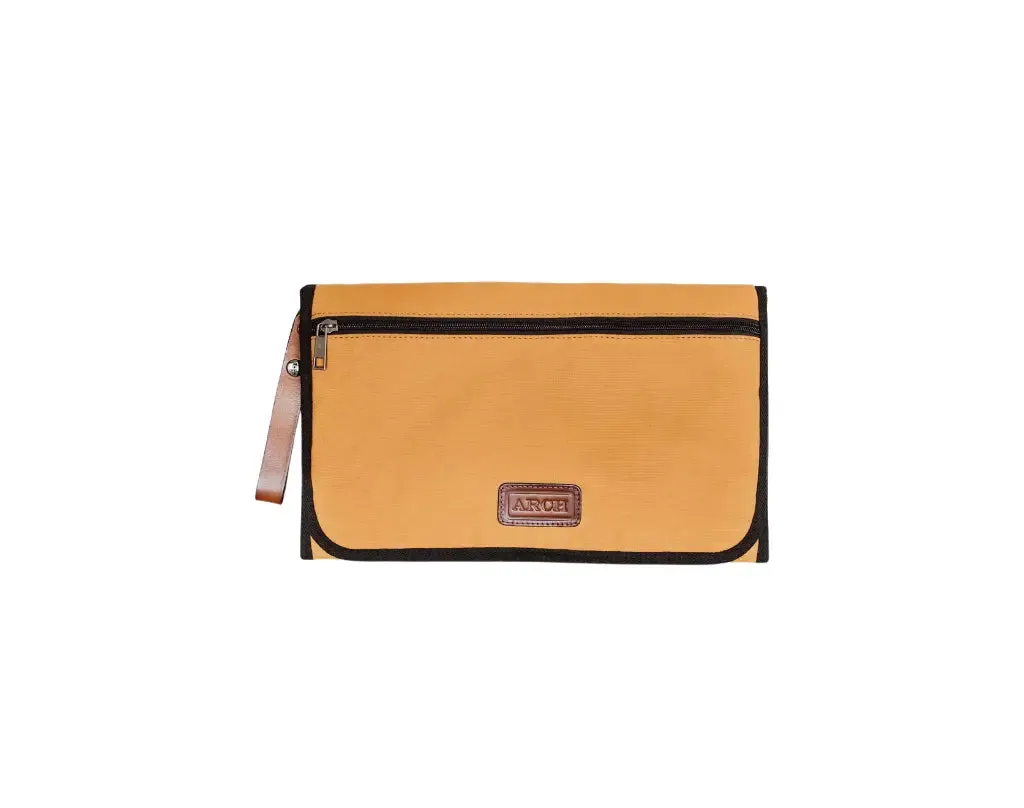 ARCH Nappy Clutch - Mustard