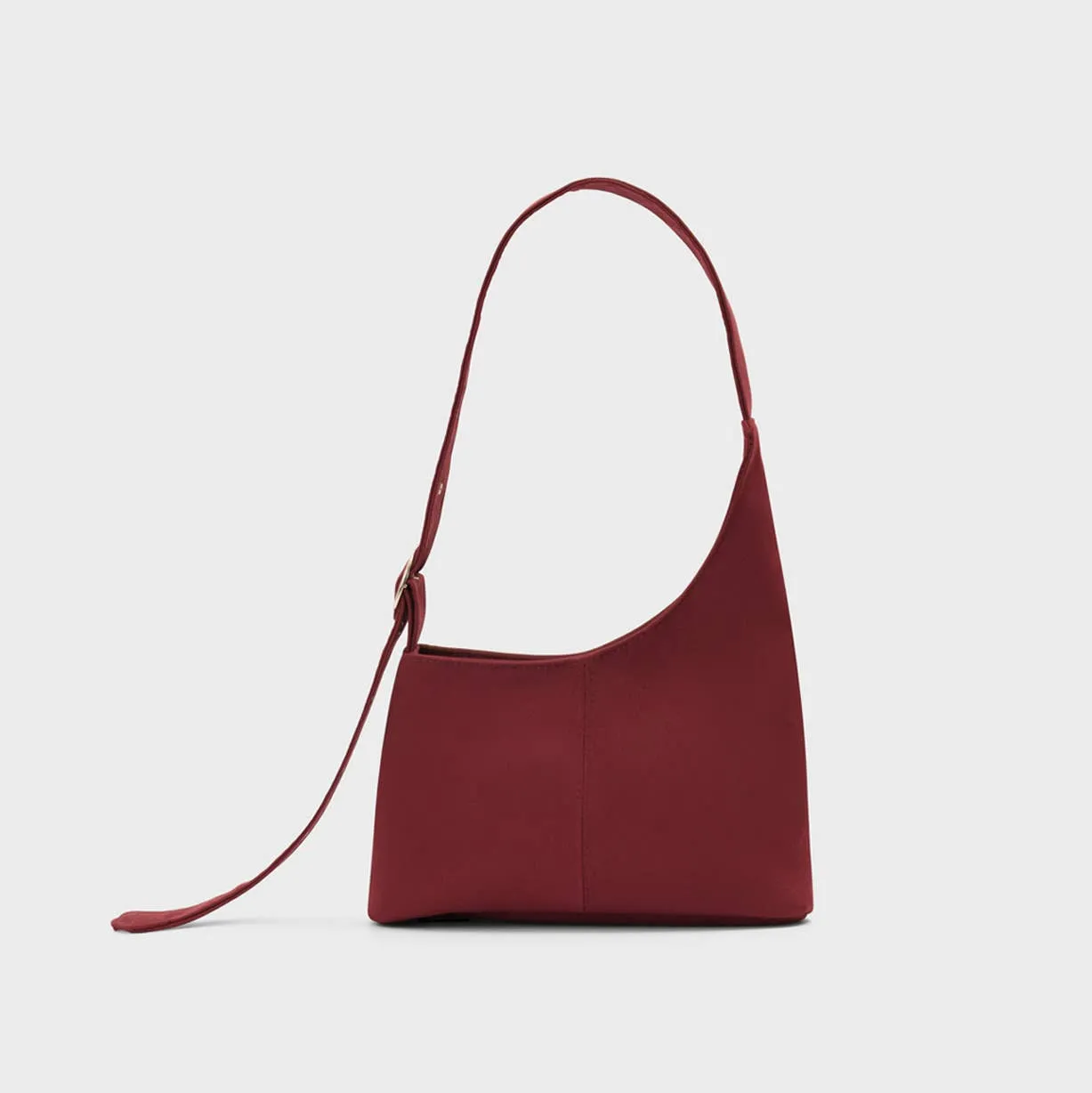 Asymmetrical bag - Simona: Burgundy