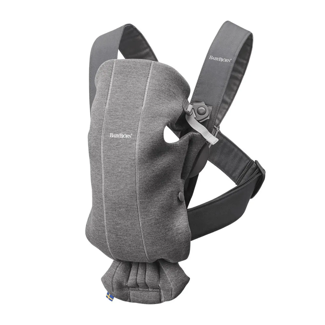 BabyBjörn Baby Carrier Mini 3D Jersey - Dark Grey