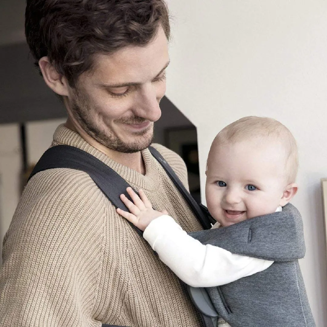 BabyBjörn Baby Carrier Mini 3D Jersey - Dark Grey