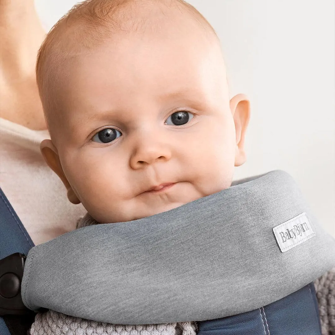BabyBjörn Bib for Mini/Move Jersey 2pk - Light Grey