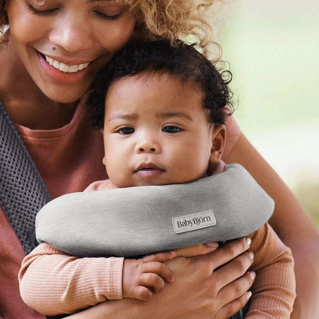 BabyBjörn Bib for Mini/Move Jersey 2pk - Light Grey