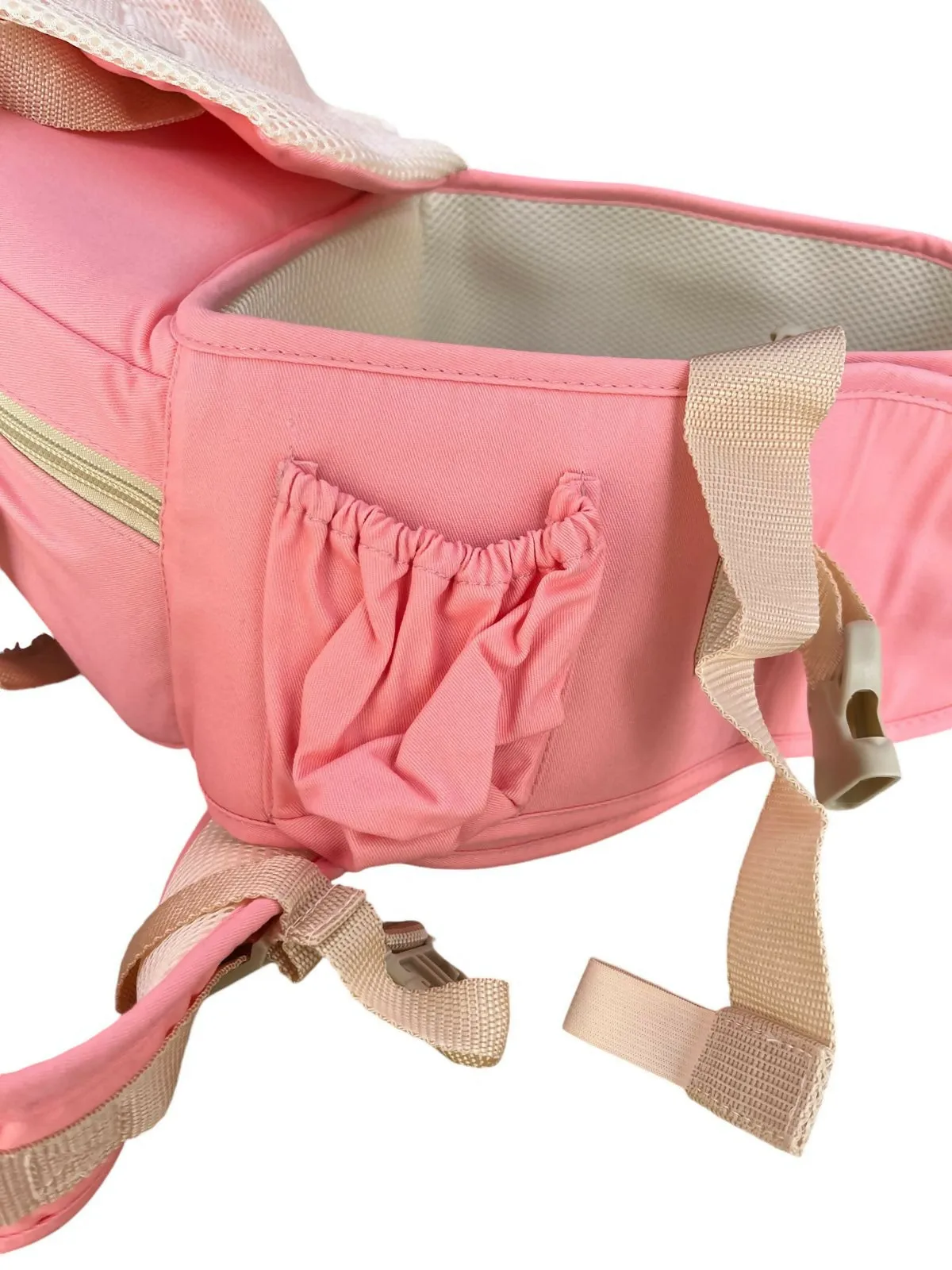 BABYHUG Hip Seat Baby Carrier - Pink