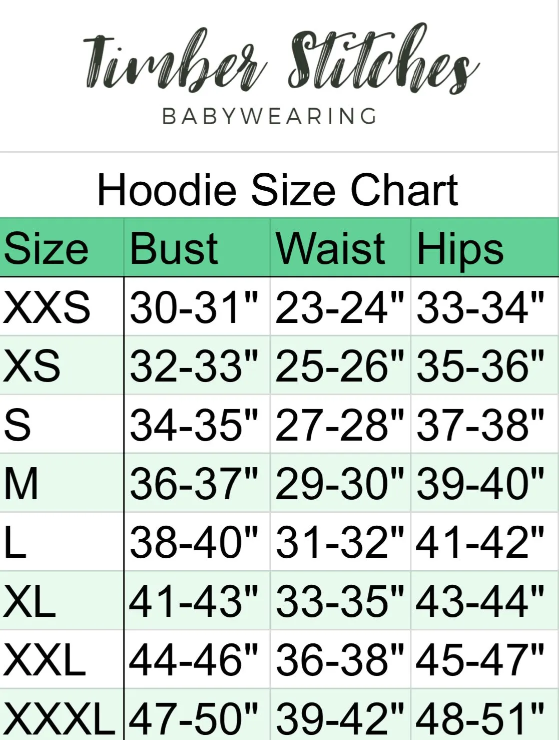 Babywearing Hoodie - Made to Order