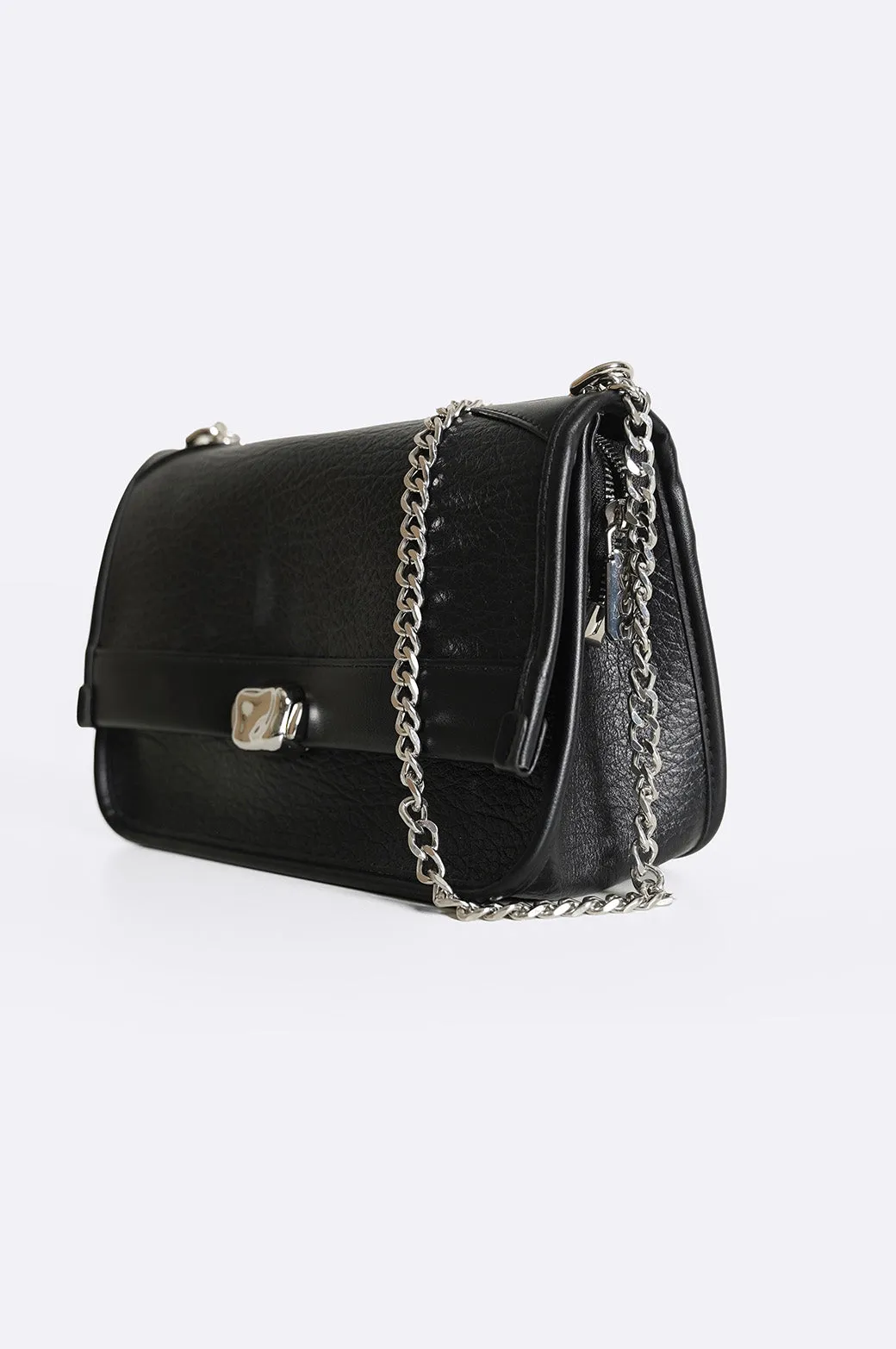 BagSaga Black Malibu Crossbody Bag