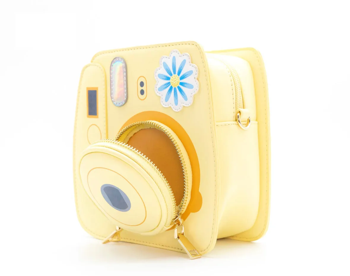 Bewaltz Oh Snap Instant Camera Handbag - Mellow Yellow
