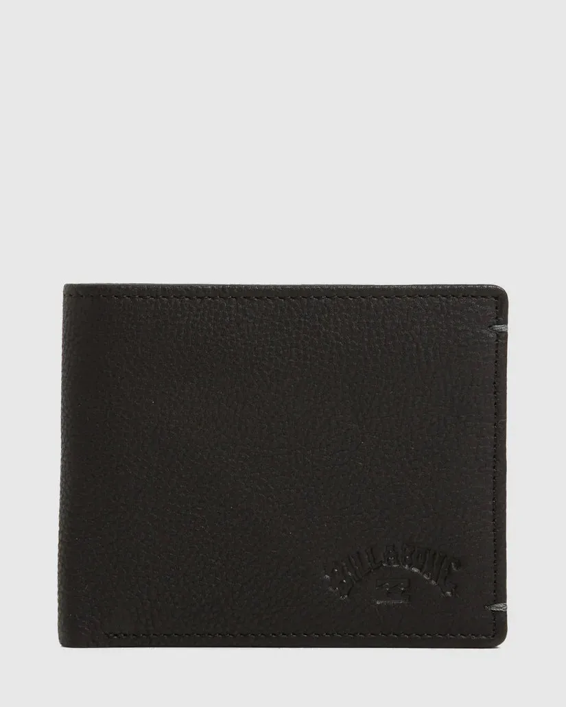 Billabong Rockaway 2 in 1 Wallet - Black