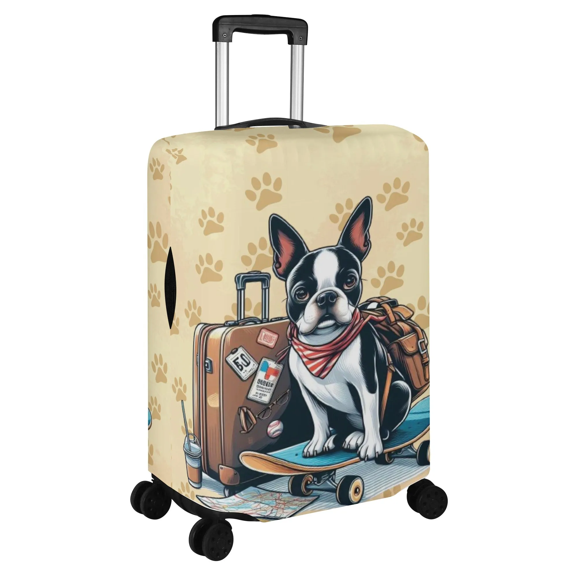 Birdie - Luggage Cover for Boston Terrier lovers
