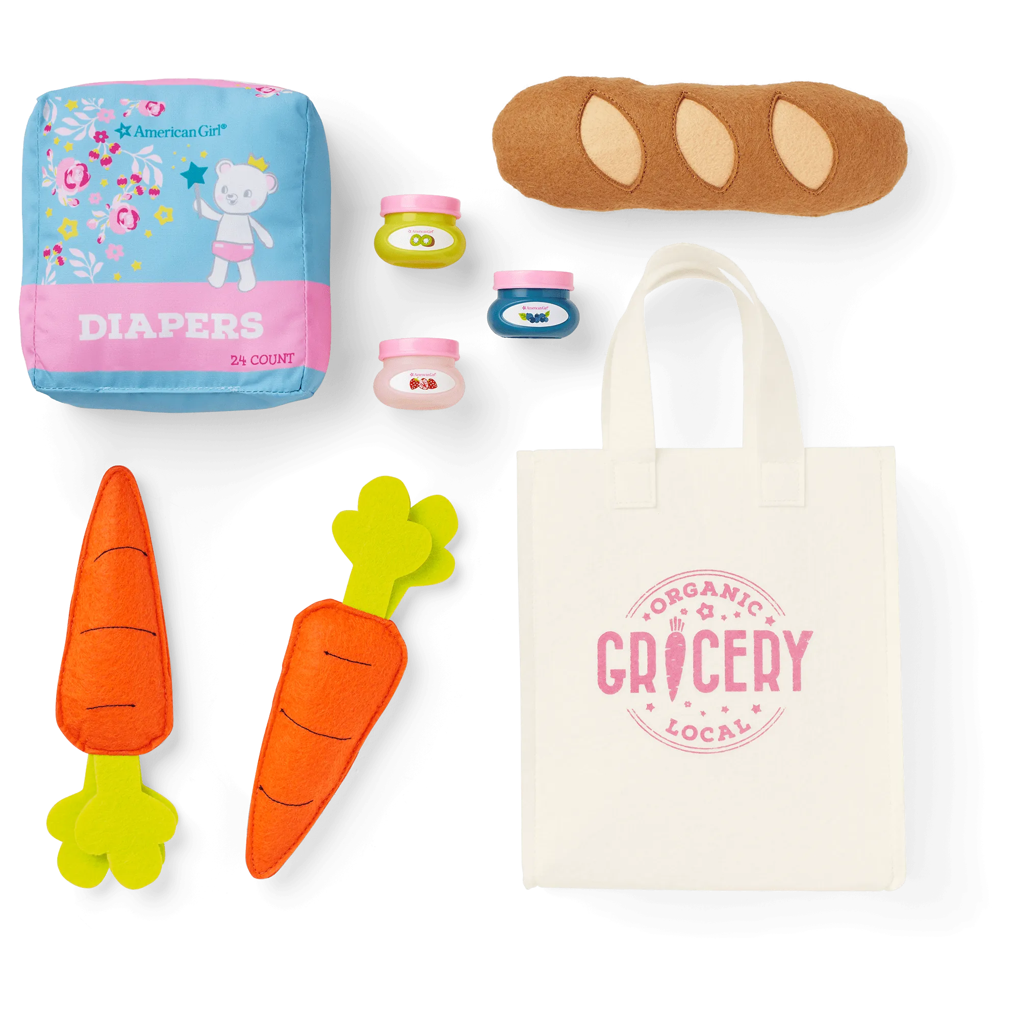 Bitty's™ Shopping Cart & Groceries