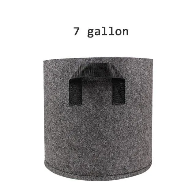 Black Felt Pots Garden Plant Grow Bag