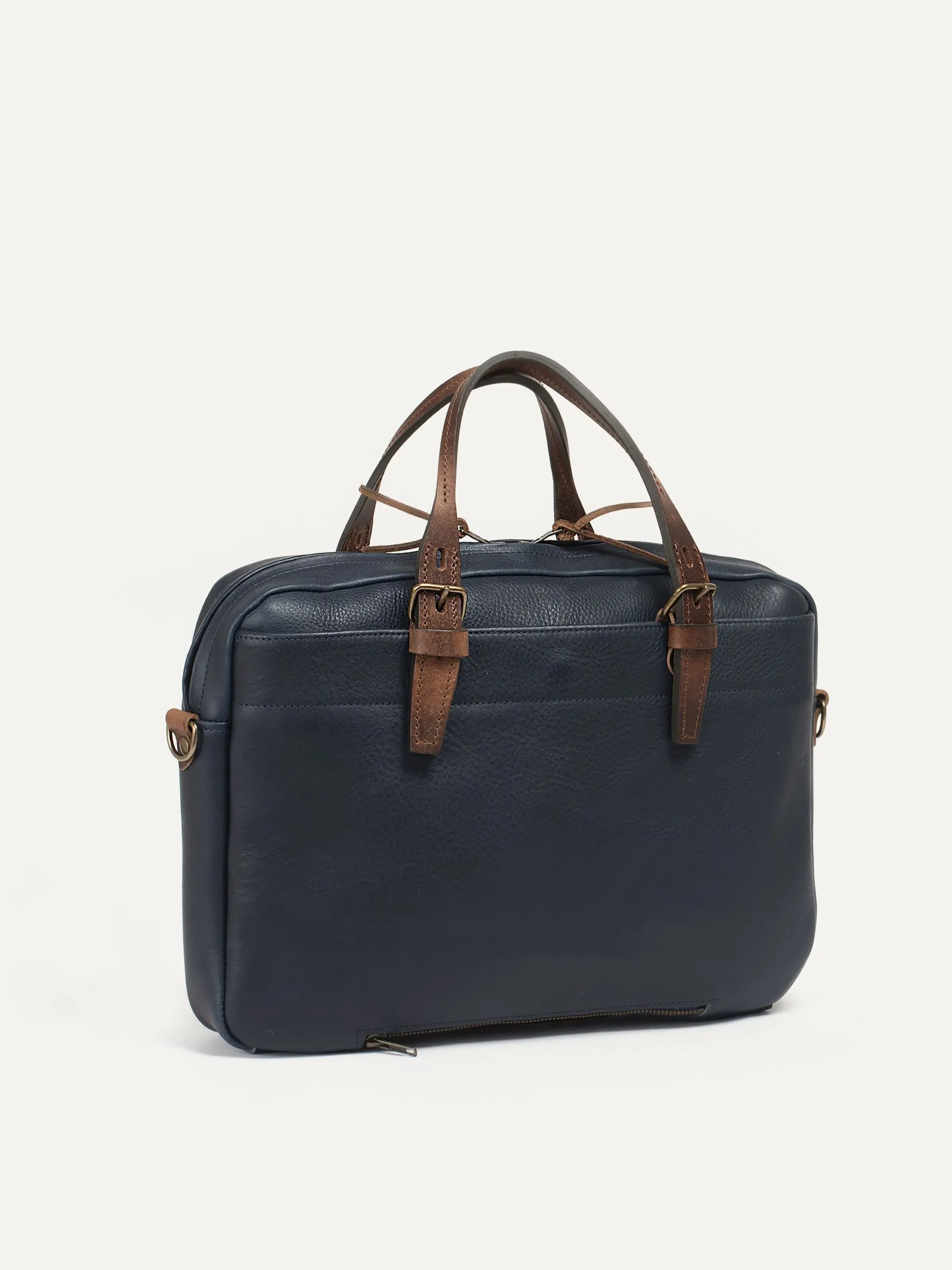 Bleu De Chauffe, Folder Business Bag, Navy Blue