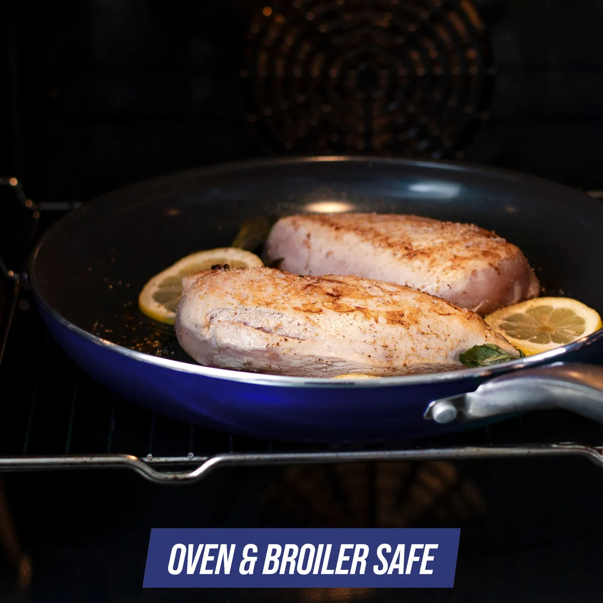 Blue Diamond Classic 12-Piece Cookware Set