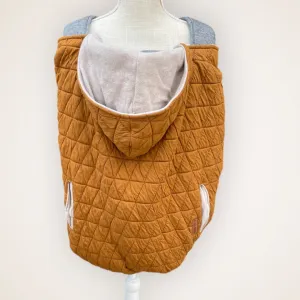 Burnt Orange Quilted Triangles - Sweater Knit Carrier Cover