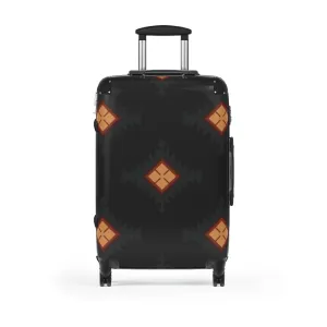 Cabin Suitcase Luggage Three Sizes Hardshell Case Southwestern