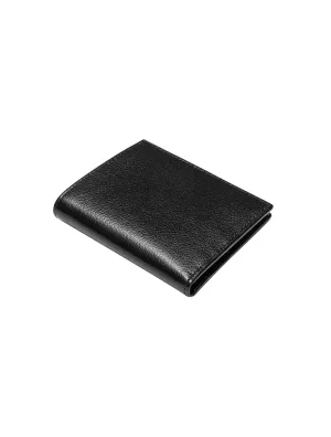Capra Mini Wallet With 6 C/C Black