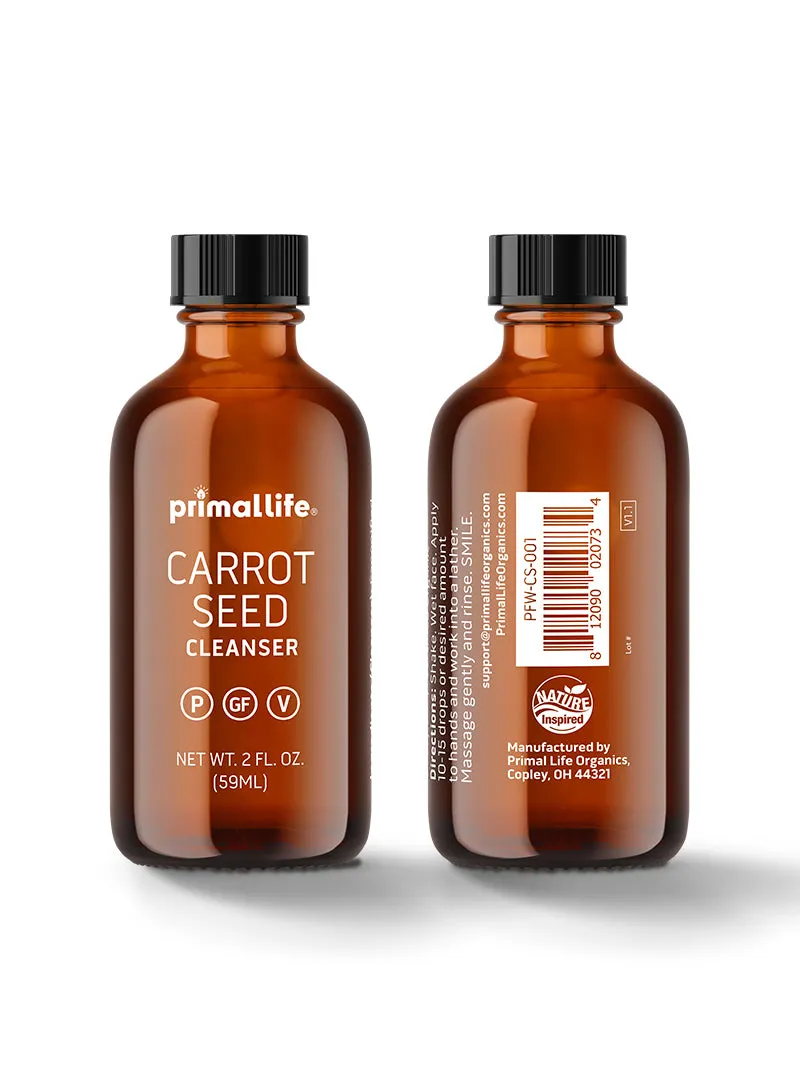 Carrot Seed Cleanser: Oily | Sensitive