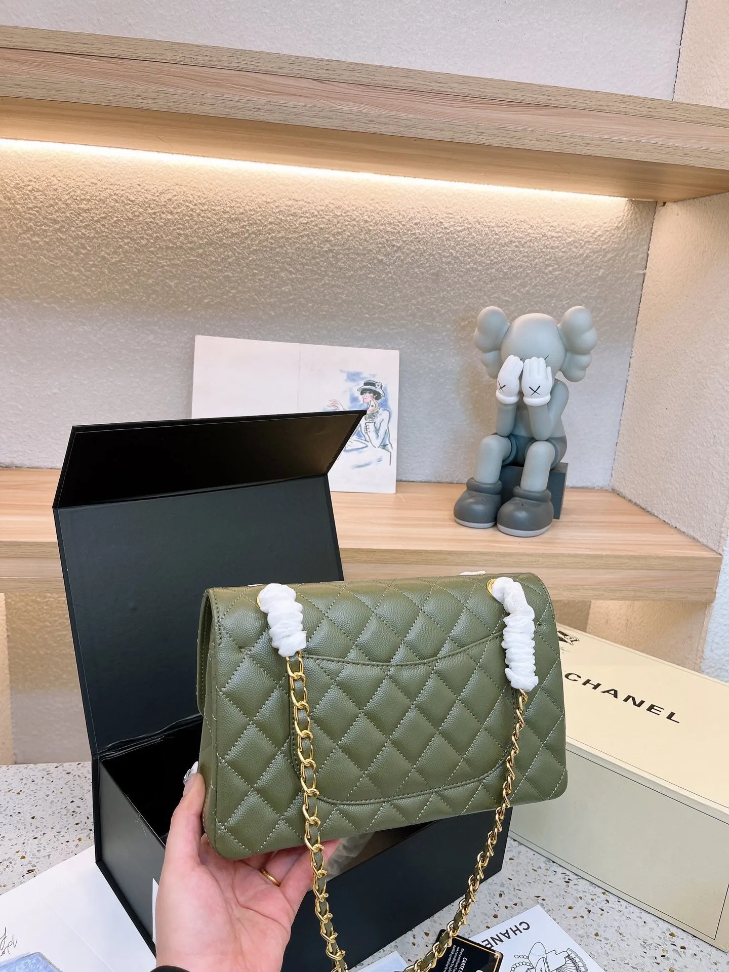 CC673 Classic Handbag / 9.8x15.5x6.5inch