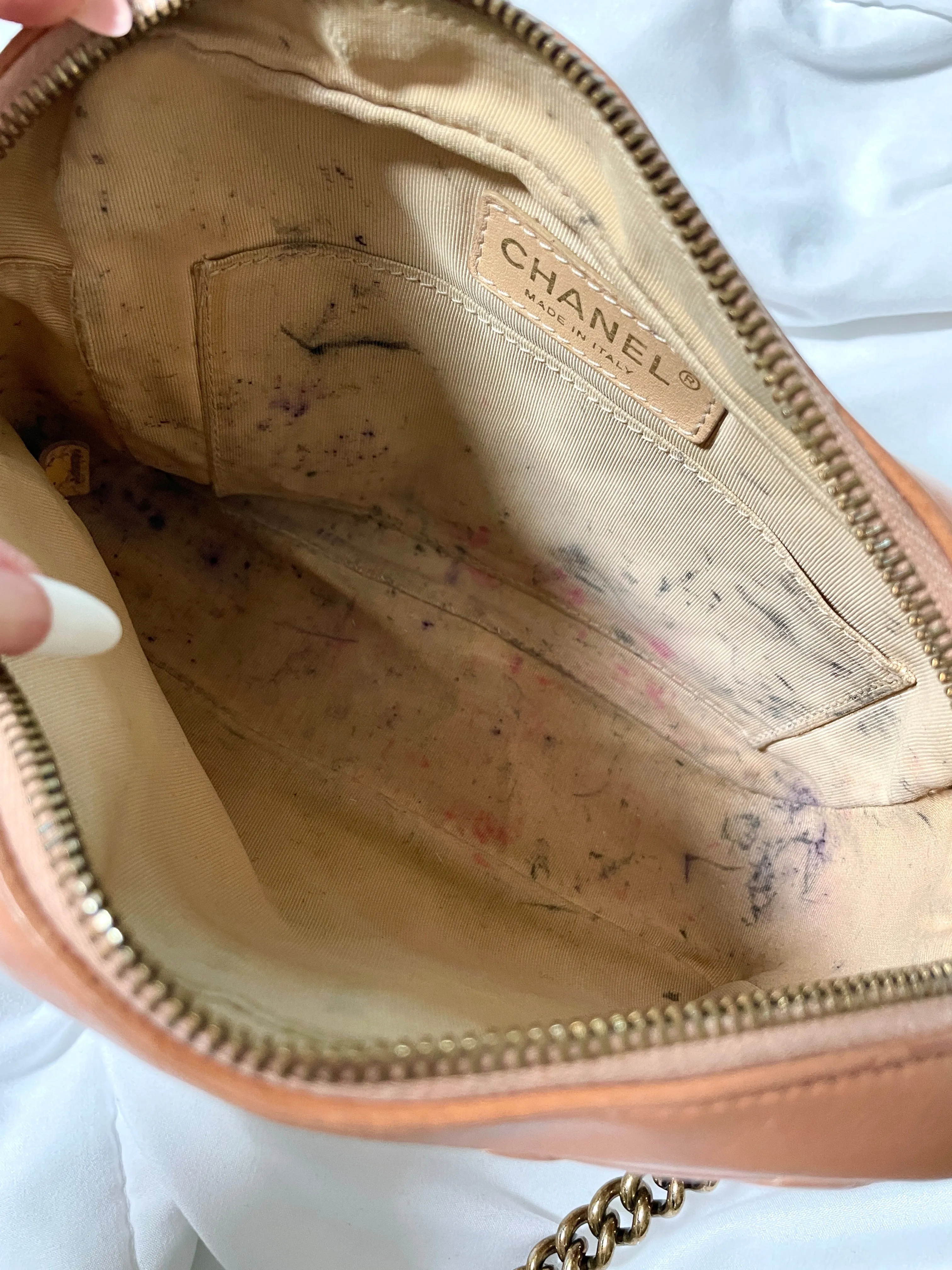 Chanel Peachy Camera Bag