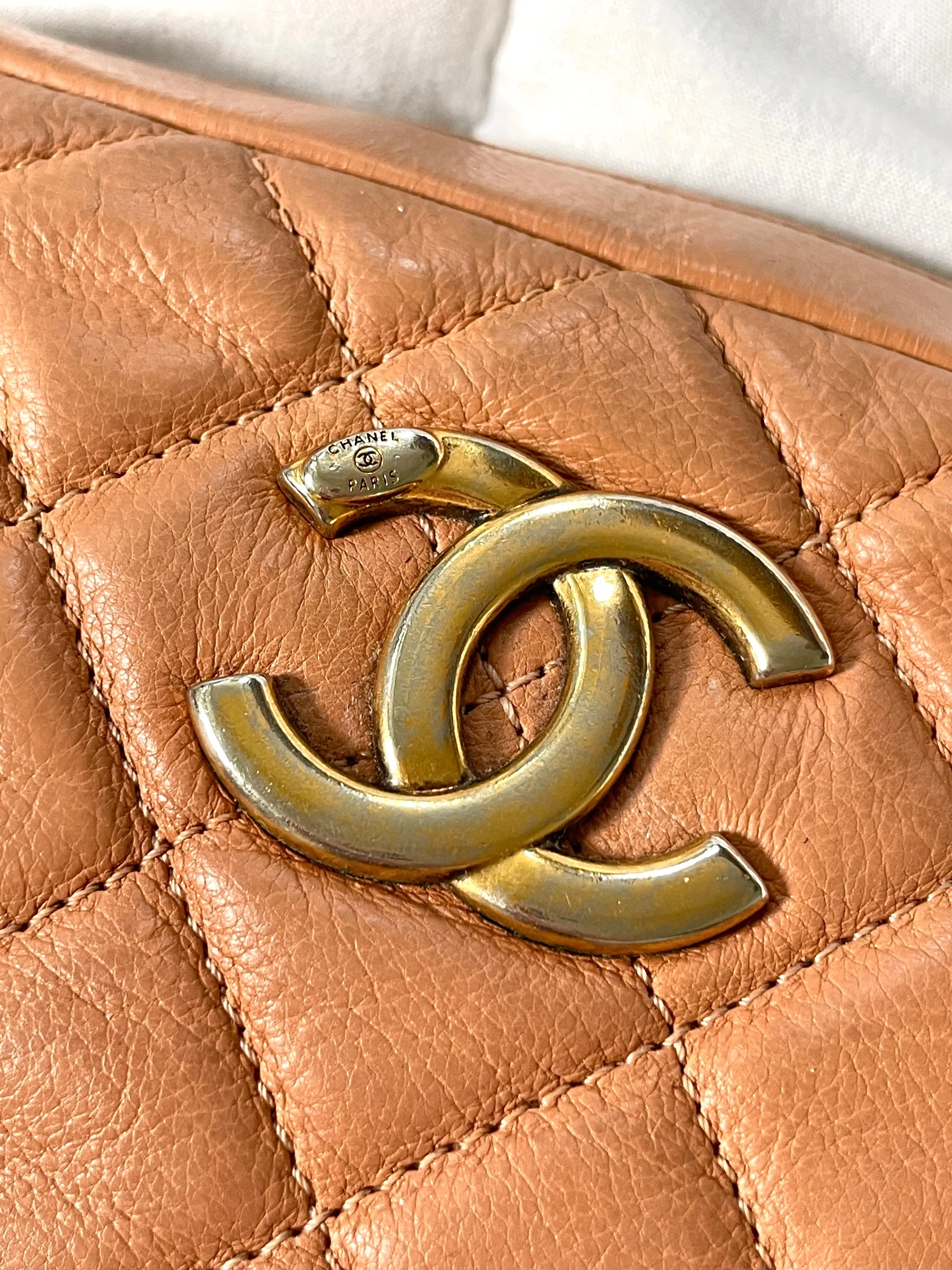 Chanel Peachy Camera Bag
