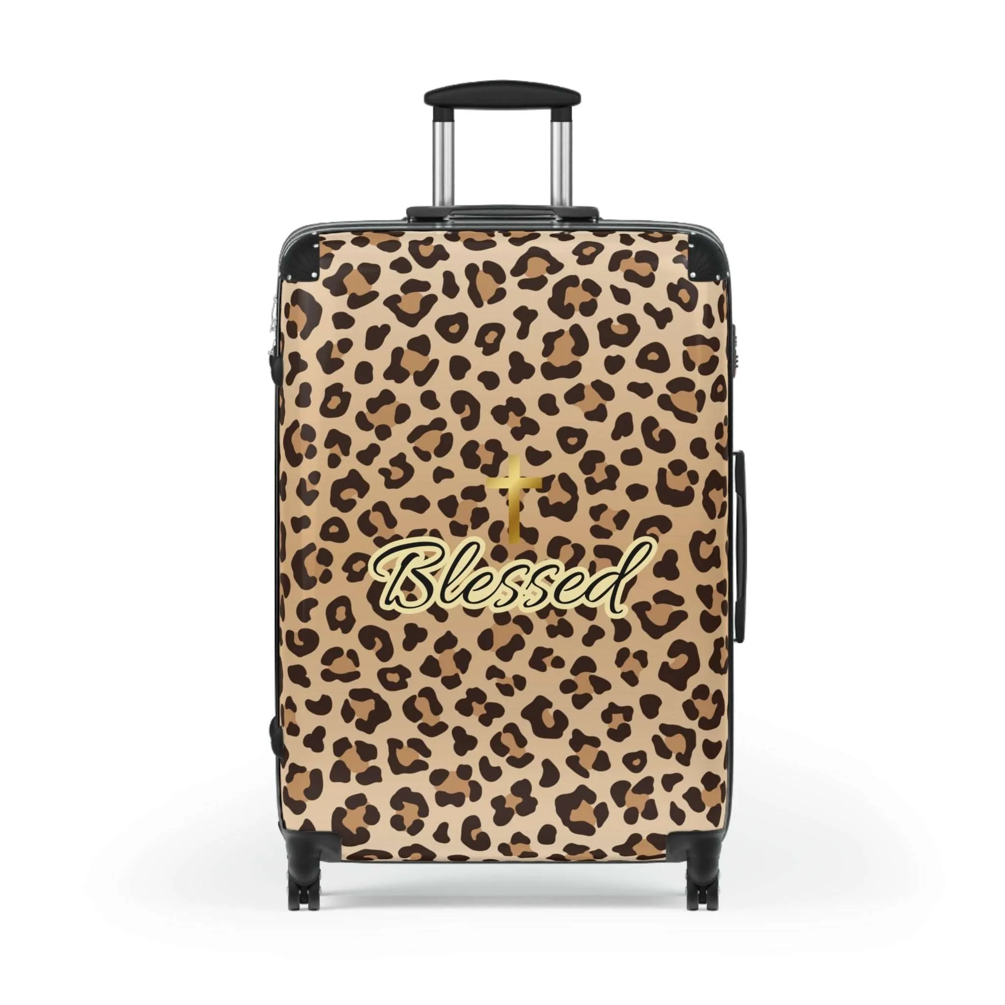 Cheetah Blessed Suitcase