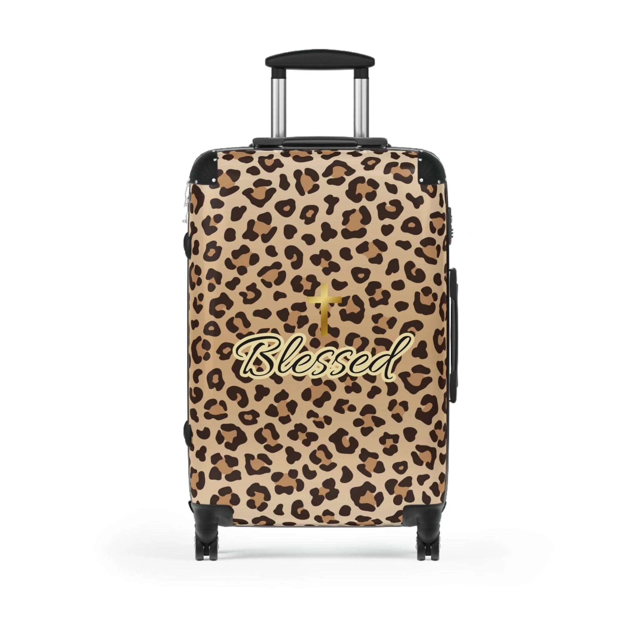 Cheetah Blessed Suitcase