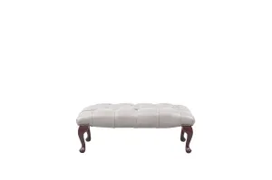 Chesterfield | Queen Anne Bench Footstool | Milton Fog