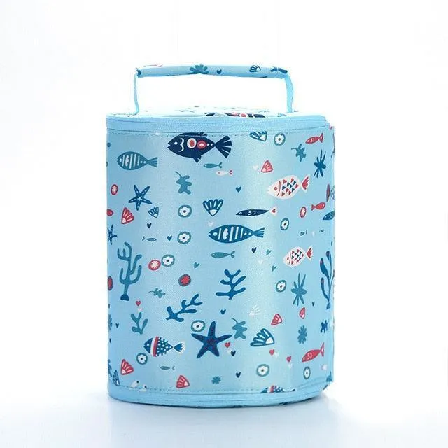 Chic Insulated Lunch Tote: Stylish Meal Carrier by Treselite