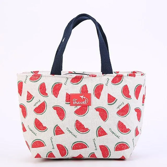 Chic Insulated Lunch Tote: Stylish Meal Carrier by Treselite